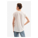Bavlněné tričko Alpha Industries bílá barva, 118531.626-white