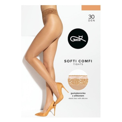 Tights Gatta Softi-Comfi 02 30 denier 2-4 golden 19