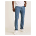 Bavlněné džíny pro velkou a vysokou postavu, normální střih Marks & Spencer modrá