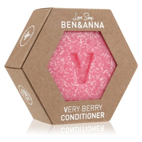 BEN&ANNA Love Soap Conditioner tuhý kondicionér Very Berry 60 g