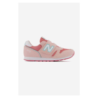 Dětské sneakers boty New Balance růžová barva