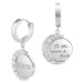 Guess Kruhové náušnice s přívěsky Moon Phases JUBE01192JWRH