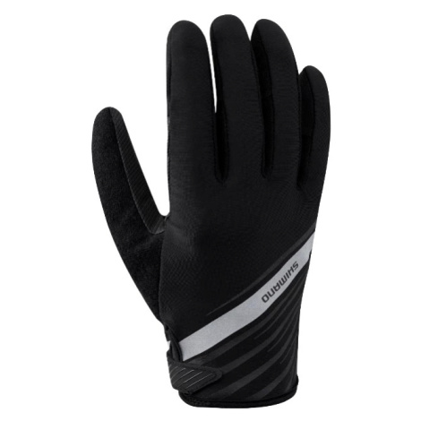 Cyklistické rukavice Shimano Long černé