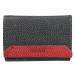 SEGALI Dámská kožená peněženka SG-2100 černo červená
