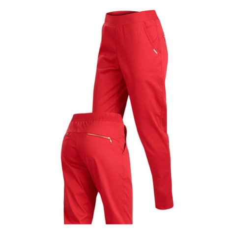Dámské kalhoty do pasu Litex 5C081 | červená