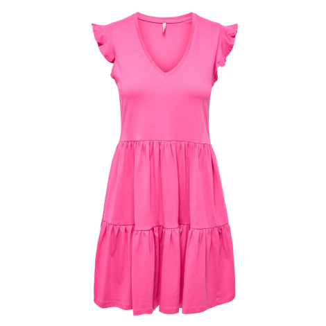 ONLY Dámské šaty ONLMAY Regular Fit 15226992 Shocking Pink