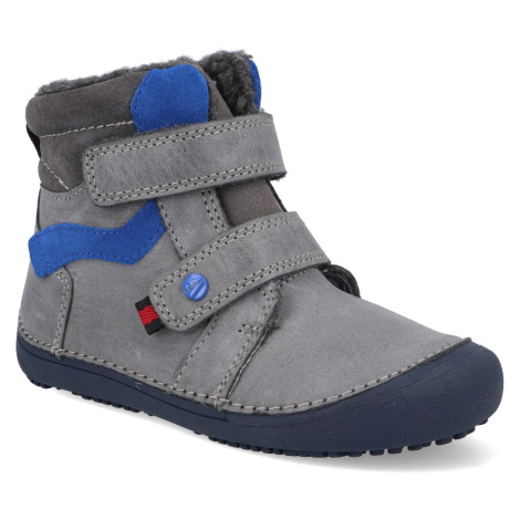 Barefoot zimní obuv D.D.step W063-374A šedé