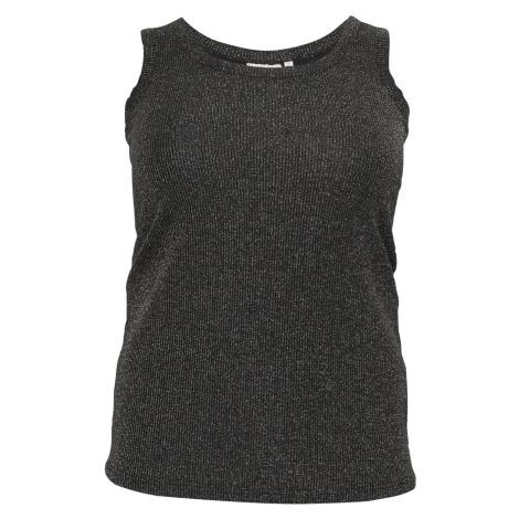 KAFFE CURVE Top stříbrná