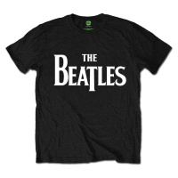 The Beatles Tričko Drop T Unisex Black