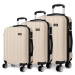 Béžový cestovní kvalitní prostorný set kufrů 3v1 Corbin Lulu Bags