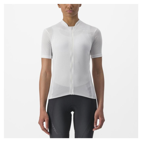 CASTELLI Cyklistický dres s krátkým rukávem - ANIMA - bílá