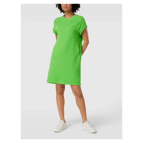 Tommy Hilfiger dámské zelené mikinové šaty
