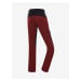 Červené dámské softshellové kalhoty ALPINE PRO Spana