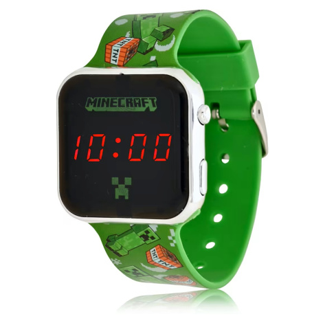 Disney LED Watch Dětské hodinky Minecraft MIN4129