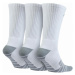 NIKE Sportovní ponožky světle šedá / černá / bílá
