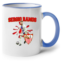 Keramický hrnek s potiskem Sergio Ramos-  hrnek pro milovníky fotbalu