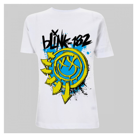 Blink 182 tričko, Smiley 2.0 White, pánské Probity Europe Ltd