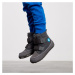Affenzahn COMFY WALK WOOL MIDBOOT DOG Grey | Dětské zimní zateplené barefoot boty