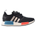 adidas NMD R1 Black Silver Solar Red (GS)