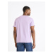 Světle fialové pánské tričko Celio Deweekend