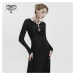 šaty dámské DEVIL FASHION - Elegant Gothic