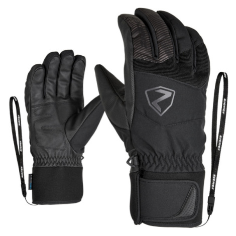 ZIENER-GINX AS(R) AW glove ski alpine Black Černá 2021