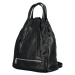 Trendy dámský koženkový batůžek Coleta, černý