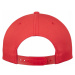 Unstructured 5-Panel Snapback - red