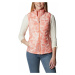 Columbia Powder Pass™ Vest W 1832222879 - coral reef typhoon blooms/coral reef