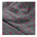 Unisex čepice Alpine Pro JOKINE - šedo-růžová
