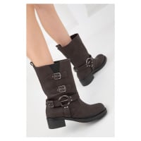 Soho Coffee Matte Women's Boots & Bootie 19774