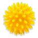 Rehabiq Masážní míček ježek 6 cm 1 ks žlutý