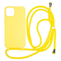 Mobile Origin Lanyard Case Yellow iPhone 14