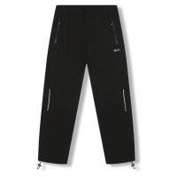 Pánské softshellové kalhoty KUGO HK7587, celočerná Barva: Černá