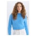 DEFACTO Regular Fit Half Turtleneck Knitwear Sweater