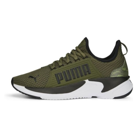 Puma SOFTRIDE PREMIER TIGER Pánské fitness boty, tmavě zelená, velikost 40.5