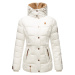 Dámská zimní bunda s kapucí NEKOO Marikoo - WHITE