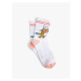 Koton Tom and Jerry Crewneck Socks Licensed Embroidered