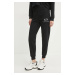 Bavlněné tepláky Armani Exchange černá barva, s potiskem, XW000162 AF11851
