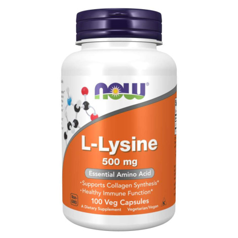 L-Lysin 500 mg Vegan kaps - NOW Foods