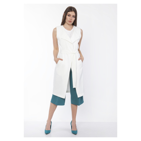 Dlouhá dámská vesta KM104 Lanti