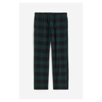 H & M - Pyžamové kalhoty Relaxed Fit - zelená