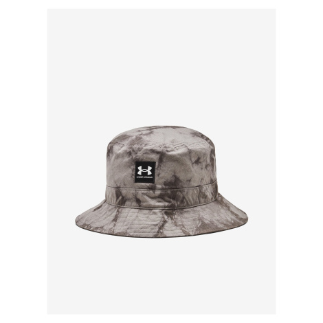 Šedý pánský vzorovaný klobouk Under Armour UA Sportstyle Bucket