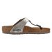 Birkenstock GIZEH BS Stříbrná