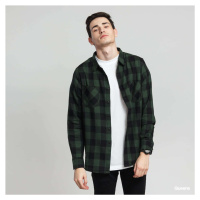 Urban Classics Checked Flanell Shirt Black/ Green