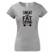 Dámské tričko Sweat is just fat crying - ideální dárek