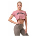 Dámský volný crop top Nebbia Fit a Sporty 583 Black