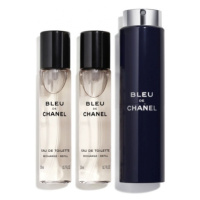 CHANEL Bleu de chanel Toaletní voda v plnitelném cestovním rozprašovači - EAU DE TOILETTE 3X20ML