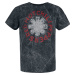 Red Hot Chili Peppers Scratch Logo Tričko černá