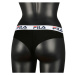 Fila WOMAN BRAZILIAN PANTIES Dámské kalhotky, černá, velikost